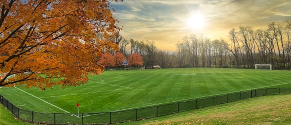 We have one of the best natural grass fields in the country! 